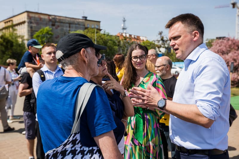 wioleta tomczak i szymon hołownia