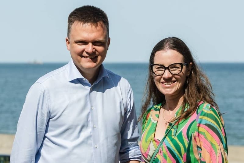 wioleta tomczak z szymonem hołownią